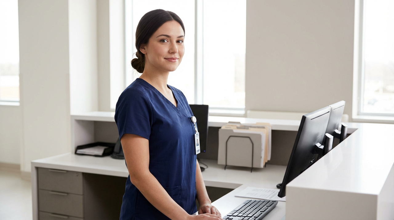 pielęgniarka w szpitalu